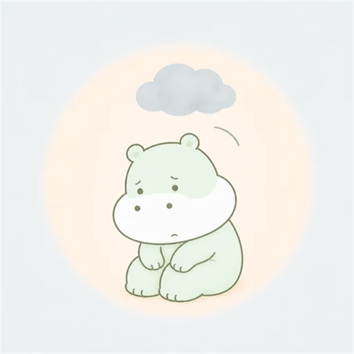 うつ病・うつ状態を表すイラスト