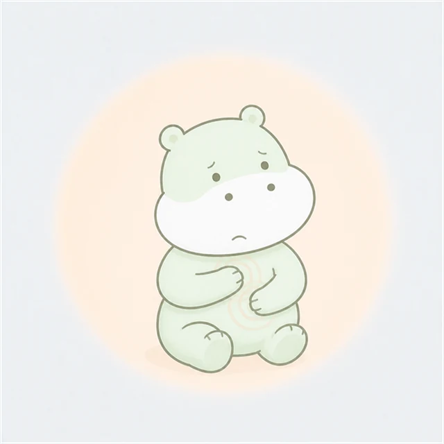 病気不安症・健康不安（旧・心気症）を表すイラスト