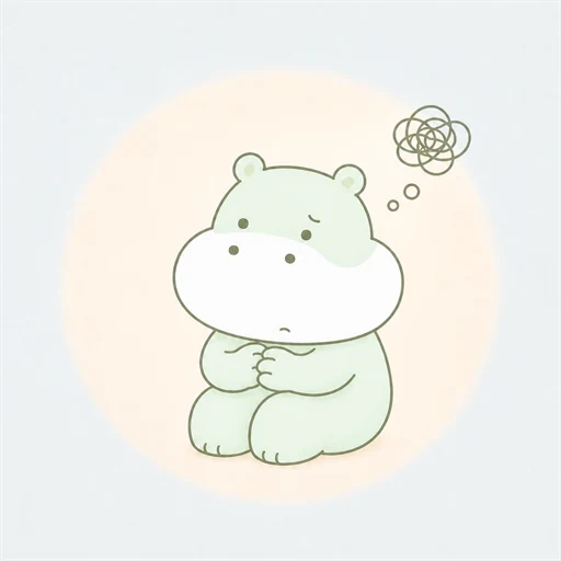 こころの症状を表すイラスト